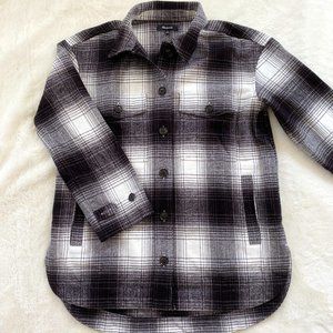 Madewell Twill Flannel Shirt Jacket